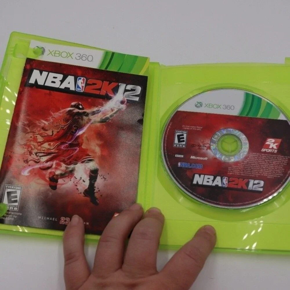 2K Sports NBA 2K12 Xbox 360 Game - Complete Case Disc Manual Basketball